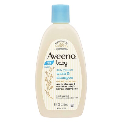 AVEENO BABY WASH & SHAMPOO 236ML