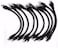 10CM Cat 6 Ethernet Cable Short Patch Cable, Ethernet Cable, Network Cable, Internet Cable - 5PCS DKURVE&reg; Black