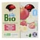 Carrefour Baby Bio Apple, Strawberry and Banana Compote 90g Pack of 4