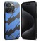 Ringke iPhone 15 Pro Max Case Cover, Onyx Design Series, Blue Brush