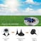 Aiwanto 12 Pack Solar Lamp Gardening Solar Light Pathway Light Garden Light Waterproof Disk Landscape Lighting for Lawn