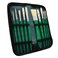MONT BRUSH SET IN WALLET 11PC OIL