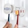 Flipper Toothbrush Cover &amp; Toothbrush Flp Play Ilove, Soft Bristles, 2 In 1 Combo Pack, For Couple, Made In Malaysia, Testimony