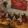 YATAI 20Pcs Mini Christmas Tree With Wooden Base - 8cm
