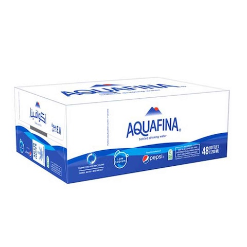 Aquafina Bottled Drinking Water, 200ml x 48