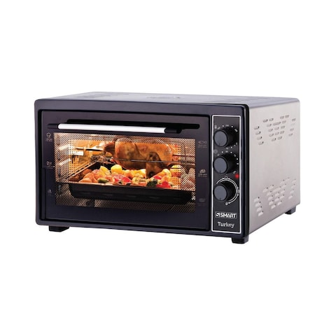 Smart Electrical Oven With Grill - 40 Liters - Silver - SOV40RT4