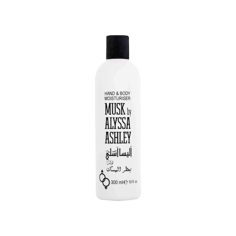 Alyssa Ashley Hand And Body Moisturiser Musk 300ml