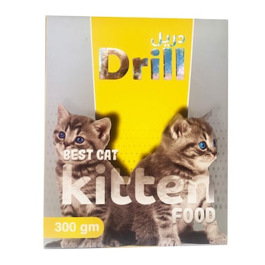 دريل طعام جاف للقطط الصغيرة - 300 جرام