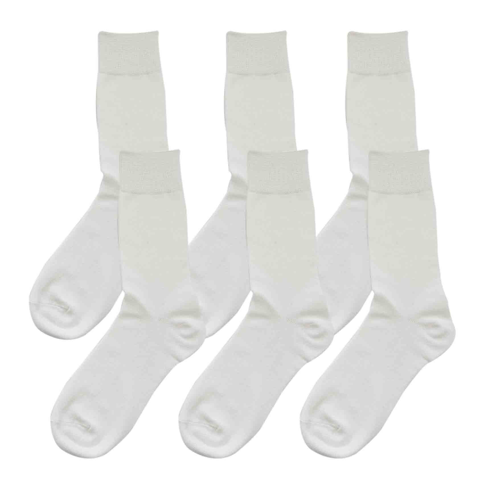 Men&#39;s Socks 3 Pieces White