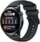Huawei Watch 3, Connected GPS Smartwatch With Sp02 and All-Day Health Monitoring, 14 Days Battery Life, Black Fluoroelastomer Strap