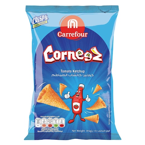 Carrefour Tomato Ketchup Corneez Crispy 145G