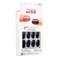 Kiss KGN19 Nails Gel Fantasy Black 28 Pieces