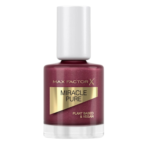 Max Factor Miracle Pure Nail Polish 373 Regal Garnet 12ml