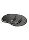 Generic 3-Piece Non-Stick Pizza Pan Black