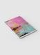 Lowha Spiral Notebook With 60 Sheets And Hard Paper Covers With Brush Painting Design, For Jotting Notes And Reminders, For Work, University, School