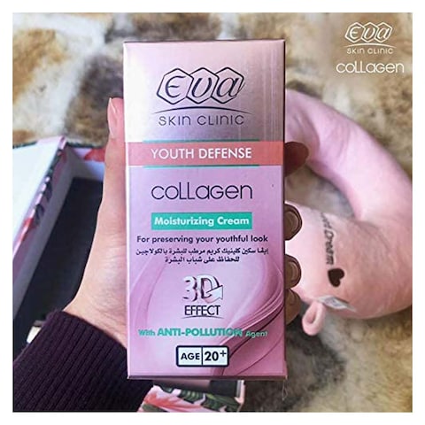 Eva Skin Clinic Collagen Youth Defense Moisturizing Cream - 50 Ml