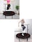 Max Strength Fitness Trampoline 45 Inch &ndash; Quiet And Joint-Gentle Trampoline With Height Adjustable Handle &ndash; (Random Color)