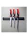 Generic Wall Mount Magnetic Knife Holder Black 49X3.4X1.5cm