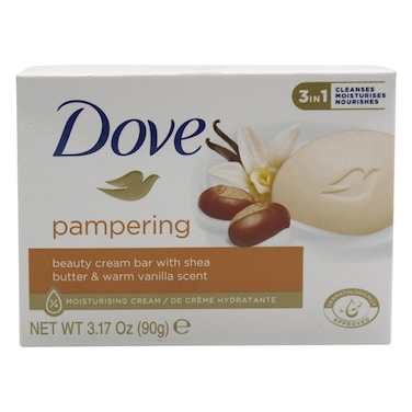 Dove Pampering Shea Butter And Vanilla Soap Bar 90g