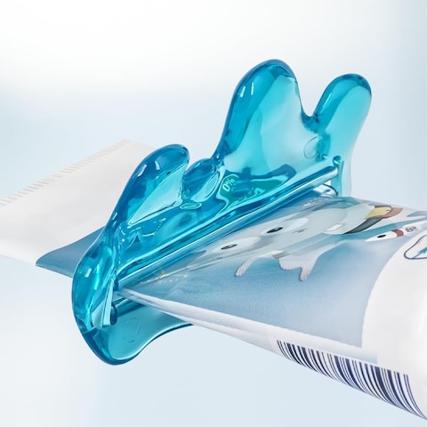 Flipper Toothpaste Squirter Whale, Flr-Whl-Blu, Blue