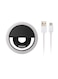 Generic - Led Ring Selfie Light For Enhancing Photography For Ios, Android Phone Black