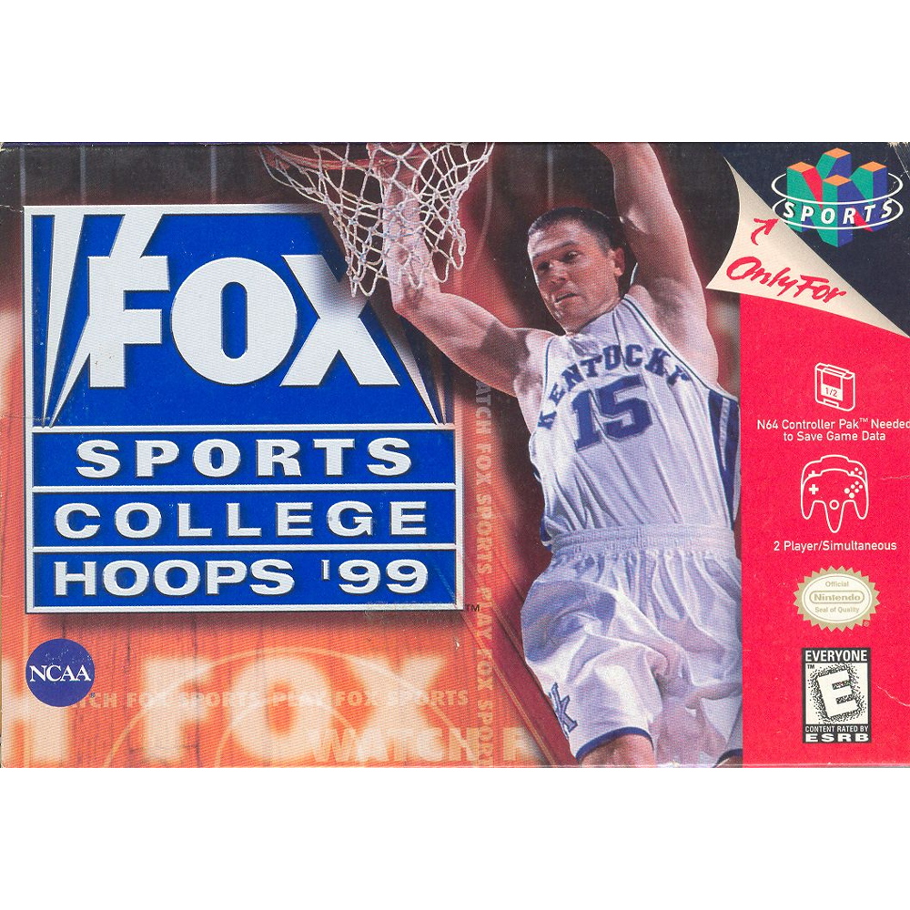 نينتيندو NINTENDO 64 Fox Sports College Hoops 99