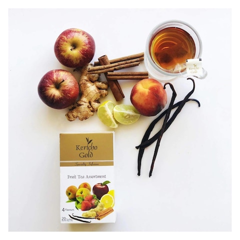 Kericho Gold Fruit Assortment Tea Bags 2g x Pack of 20
