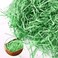 Markq Crinkle Cut Shredded Paper Filler for Gift Wrapping Hamper/Basket Filling, Packing Supplies (Green)
