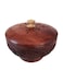 Wooden Hand Carved  Incense Burner, Incense Holder, Brass Inlays &amp; Storage Incense Holder