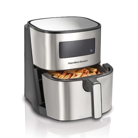 Hamilton Beach Digital Air Fryer 35075ME Silver 1700W