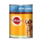 Buy PEDIGREE DOGS FOOD WITH LAMP 100% COMPLETE NUTRITION 400G in Kuwait