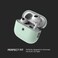 VRS Design Modern designed for Airpods 3 case cover (2021) with Leather Strap - Mint Green
