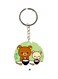 Bear Printed Keychain