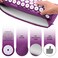 Lixada-Acupressure Mat Head Neck Back Pain Relief Foot Massage Cushion Pillow Yoga Spike Mat Acupuncture pad Needle Massager