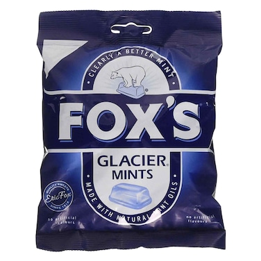 Fox&#39;s Confectionery Glacier Mints Candy 130g