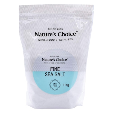 Nature&#39;s Choice Fine Sea Salt 1kg