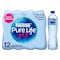 Nestl&eacute; Pure Life Low Sodium Bottled Drinking Water 600ml  Pack of 12 Bottles
