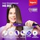 Impex Hs-302 Professional Hair Straightener With Ceramic Coating Plate And Lock Function, Violet/Black - Pack Of 1