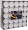 Generic Tea Light Candle 100 Pieces - White