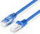DKURVE CAT6A SSTP/SFTP Booted 10Gigabit/Sec 550MHZ Copper Ethernet Cable -  Patch cord  10 Meter- BLUE