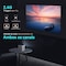Blulory T3 Movie 3D 4K Full HD 1080P Android Projector - Grey