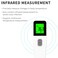 Generic-Infrared Forehead Thermometer Digital Thermometer Non-contact Body Temperature ℃ and ℉ Switchable High Precision Measurement Device