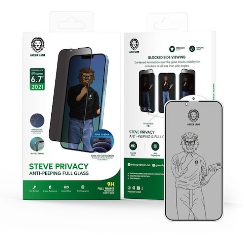 Green Lion Privacy Screen Protector Black iPhone 13 Pro