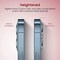 Moxedo Camera Lens Protector, 9H Tempered Glass, Aluminum Alloy Individual Ring Camera Cover Screen Protector Compatible for iPhone 12 Pro 6.7 inch (PACIFIC BLUE)