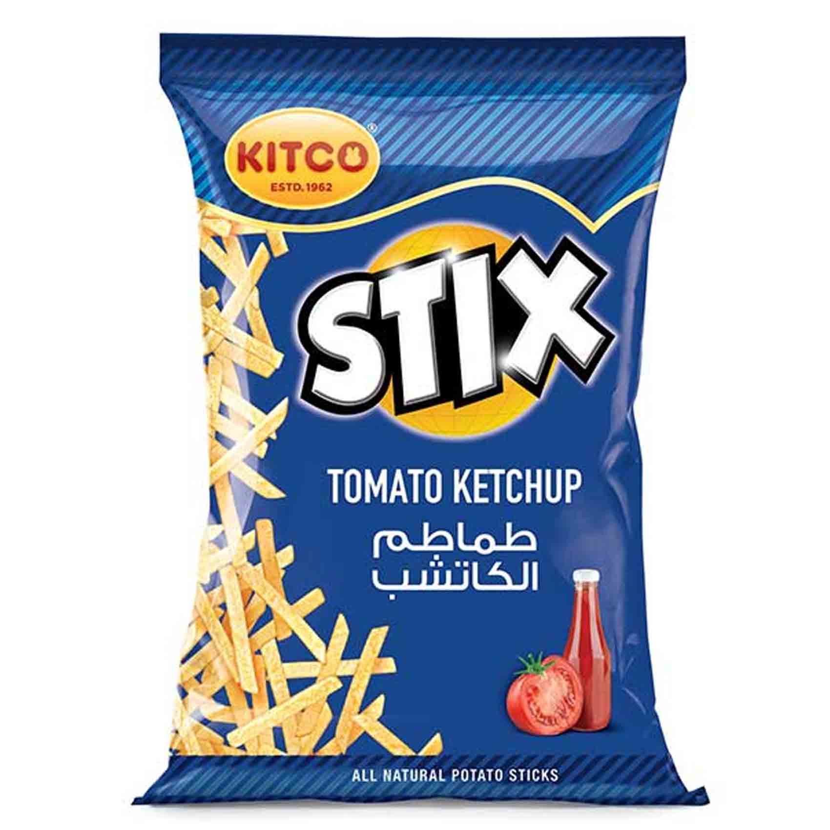 Kitco Stix Tomato Ketchup Potato Sticks 20g