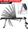 Sky Land Em-1525 Sit Up Multi Function Bench - Black/Grey