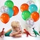 Party Time 24-Pieces 12inch Multicolor Carnival Theme Balloons / Fruity Balloons Set of Latex &amp; Confetti Balloons, Birthday Balloons Helium Balloons For Baby Shower Birthday Party D&eacute;cor and Circus Car