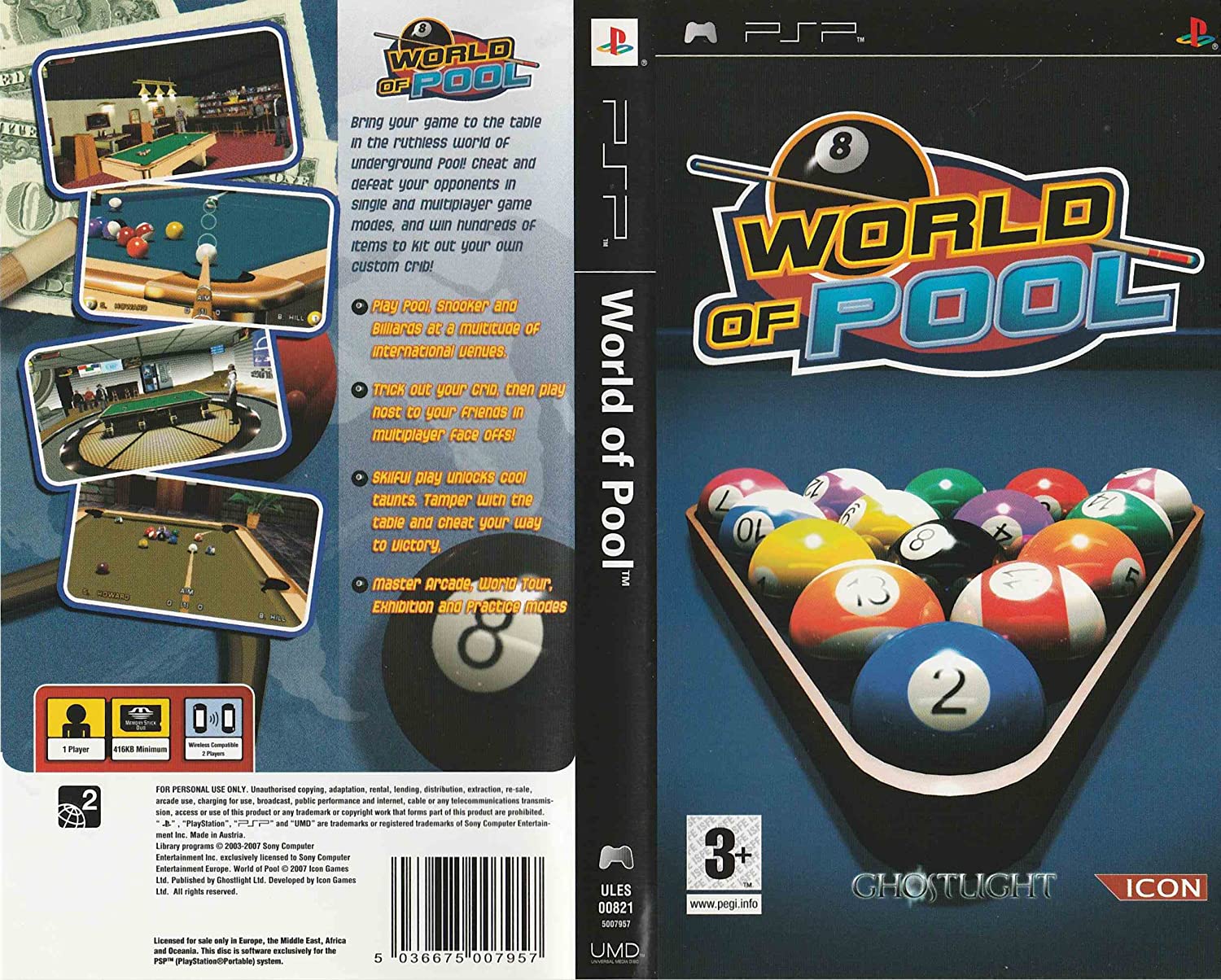 SONY SONY World Of Pool
