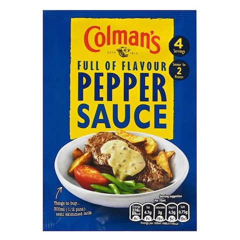 Colmans Mix Pepper Sauce 40g