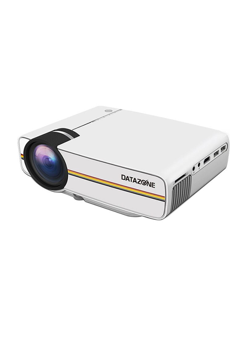 Buy Datazone Portable LED Projector Full HD Support 1080P Dz-1200 ...